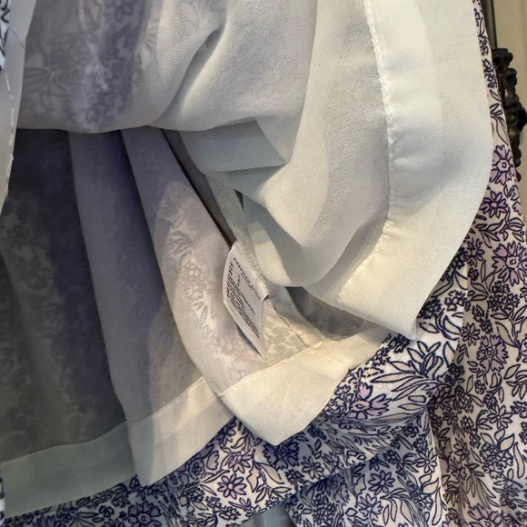 AMERICAN EAGLE 🍃Women’s OFF the SHOULDER Floral Blouse, L - Picture 6 of 8